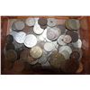 Image 2 : LARGE LOT OF WORLD COINS - SOME SILVER