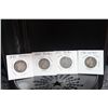 4 BARBER QUARTERS - 1897 - 1900 - 1912 - 1914