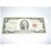 Image 1 : 1963 SERIES $2 RED SEAL NOTE *SERIAL #A07284396A*!!