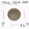 Image 1 : 1906 INDIAN HEAD RED BOOK VALUE IS $5.00 *RARE FINE GRADE*!!