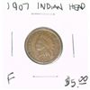 Image 1 : 1907 INDIAN HEAD RED BOOK VALUE IS $5.00 *FINE GRADE*!!