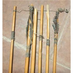 Six South American Antique Arrows