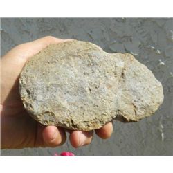 Prehistoric notched Stone Ax