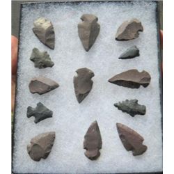 Frame of mainly basalt points