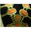 Image 3 : Coral and Sterling Squash  Blossom