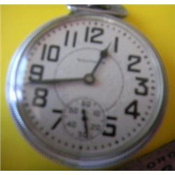 Waltham Railroad Pocket Watch with memorabilia