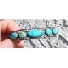 Image 2 : Early Pawn Navajo Bracelet with seven Turquoise Stones