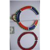Image 1 : Two Zulu Necklaces Very colorful