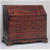 Image 1 : A fine quality George III mahogany bureau dec