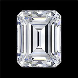 Diamond EGL Cert. Emerald 1.04 ctw E, Si2