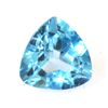 Image 1 : Natural 2.78ctw Blue Topaz Trllion Cut 9x9 Stone