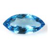 Image 1 : Natural 9.96ctw Blue Topaz Marque 10x20 Stone
