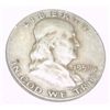 Image 1 : 1959-D FRANKLIN SILVER HALF DOLLAR!!