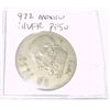 Image 1 : 1972 MEXICO SILVER PESO DOLLAR!!