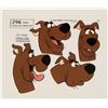 Image 1 : The Many Faces of Scooby Doo Animation Cel Model Art