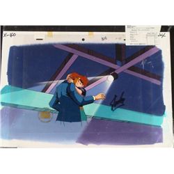 Animation Signed Cel Stan Lee X-MEN Background Original