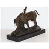 Image 4 : Magnificent Bronze Sculpture Coon Hound