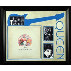 Queen Night at the Opera Vint Record Album Custom Frame