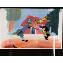 Three Little Pigs Animation Cel Original Senerade Pig