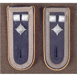 PR GERMAN OFFICER'S SHOULDER BOARDS -MATCHING, SLIP ON