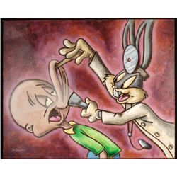 Dick Duerrstein Doctor Bugs Bunny Original Painting