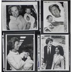 4 Original Kennedy Family Press Photos Babies, Wedding