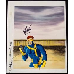 Production Cel Stan Lee Signed Cyclops Original X-MEN