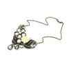 Image 1 : Classical Floral Design Bronze Necklace