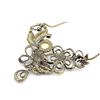 Image 2 : Classical Floral Design Bronze Necklace
