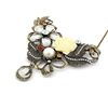 Image 3 : Classical Floral Design Bronze Necklace