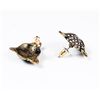 Image 2 : Darling Fox Bronze and Crystal Earrings