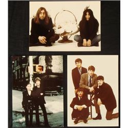 3 Beatles John Lennon, Yoko Ono 5x7 Photos 2nd Gen.