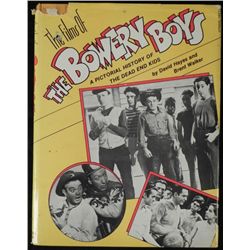 "THE FILMS OF THE BOWERY BOYS" HC BOOK- 1984 1ST ED