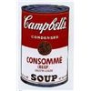 Image 1 : Warhol Print Sunday Campbell's Soup Can Consomme (Beef)