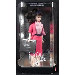 Reproduction Busy Gal Barbie Doll Mint in Box