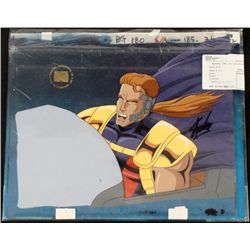 Background Stan Lee X-Men Production Orig Cel Signed