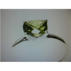 Beautiful Green Peridot Ring