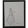 Image 1 : Cinderella Orig Disney Drawing Signed Philo Barnhart