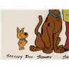 Image 2 : Scooby+ Scrappy Doo Signed Orig Model Cel Animation Art