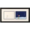 Image 1 : Framed Original Animation Donald Duck Cel Drawing Space