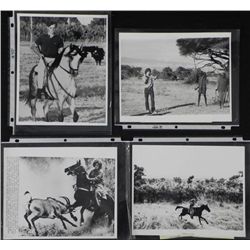 4 Original Press Photos Joseph Kennedy in Spain, Africa