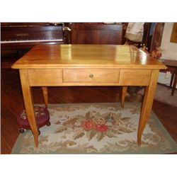 French Farm table with one drawer circa 1850