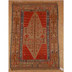 Konya, West Central Turkey, 100% handspun wool, mixed with 10% anƒ