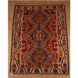 Konya, West Central Turkey, 100% handspun wool, mixed with 10% anƒ