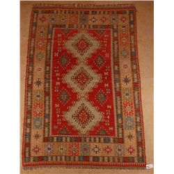 Konya, West Central Turkey, 100% handspun wool, mixed with 10% anƒ