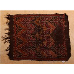 Antique, circa 1870 Yuruk Kilim Prayer Rug, 100% handspun wool, vƒ