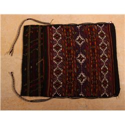 Antique, Yuruk Dowry Bag with special hand woven belts, 100% handƒ