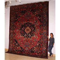 Antique Persian, circa 1930, Wool Pileon Cotton Foundation,  100%ƒ