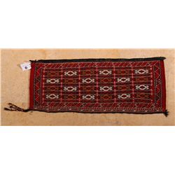 Turkman Asmalik, 100% handspun wool on cotton, vegetable dye, colƒ