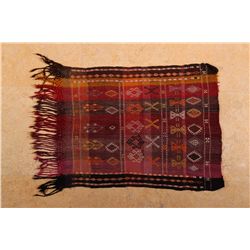 Turkman Prayer Kilim, 100% handspun wool on wool, vegetable dye, ƒ